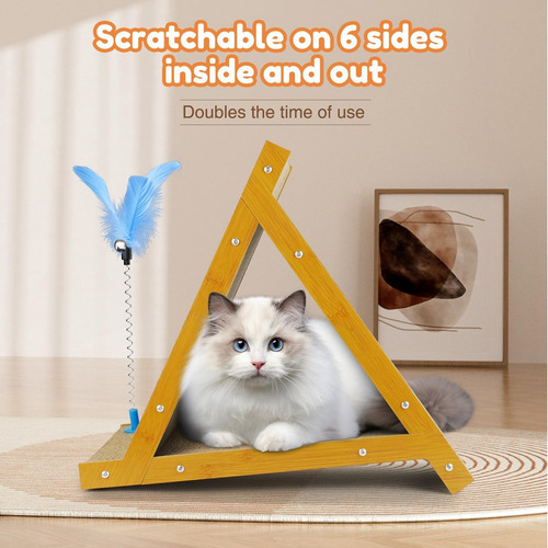 Rascador Para Gatos, Rascador Para Gatos, Tabla De Rascar Pa