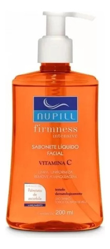 Sabonete Líquido Facial Vitamina C Nupill Firmness Intensive