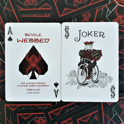 Juego De Cartas Edición Limitada Telaraña Tema Araña