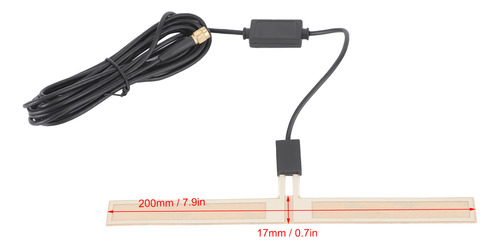 Antena Universal Para Coche Antena Receptora De Señal De Rad