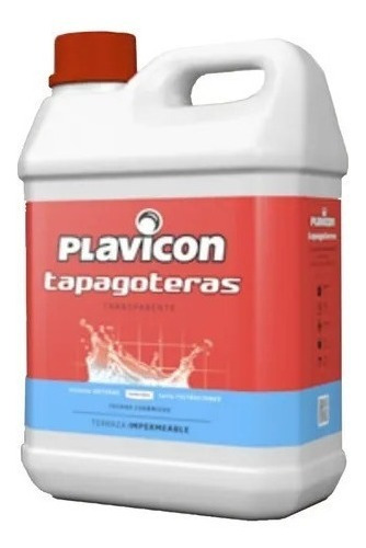 Tapagoteras Transparente Impermeable X 5 Lts Plavicon