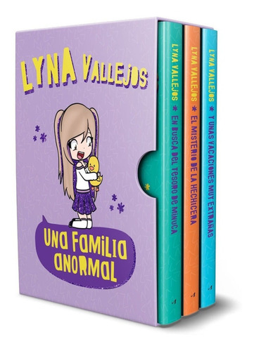 Libro: Una Familia Anormal Pack / Lyna Vallejos