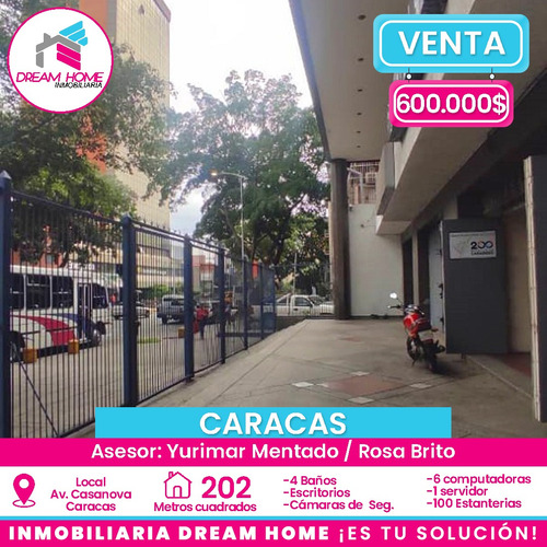 Local / Fondo De Comercio En Venta Av. Casanova  Caracas