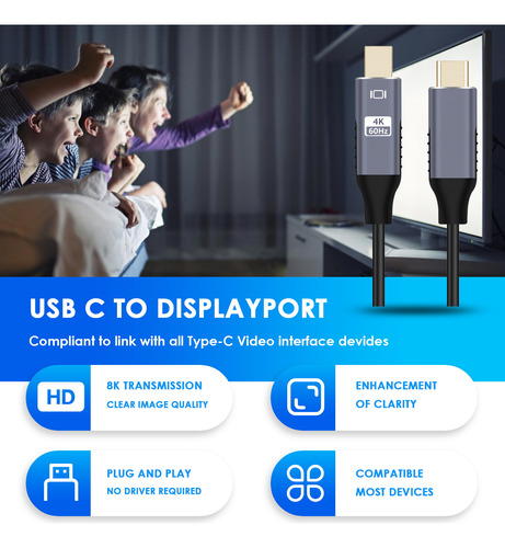 Usb C A Cable Usb C Para Thunderbolt 3