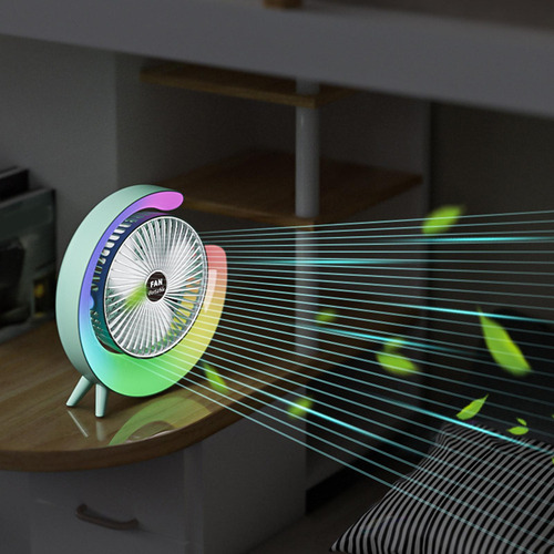 Mini Ventilador Mesa Escritorio Con Inclinación Ajusta