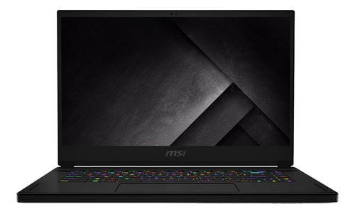 Notebook gamer  MSI GS Stealth Series GS66 Stealth negra 15.6", Intel Core i9 10980HK  16GB de RAM 1 TB SSD, NVIDIA GeForce RTX 2070 Super 300 Hz 1920x1080px Windows 10 Home