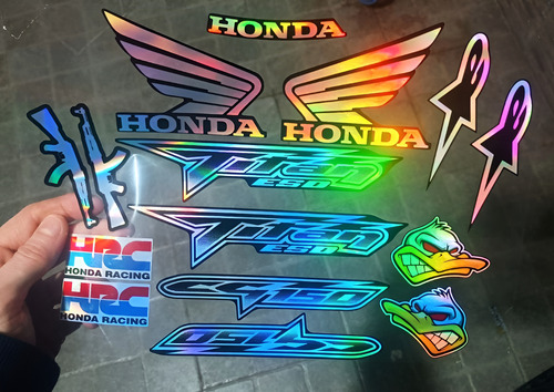 Sticker Calcos Honda Titan Gc 150 Tornasolada