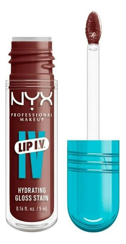 Nyx Lip Iv Hydrating Lip Gloss Stain - Varios Tonos 05 Mocha Me Wet