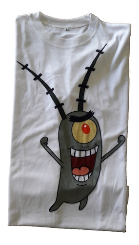 Remera Bob Esponja  - Plankton - Mundo Absurdo  - [cod06]