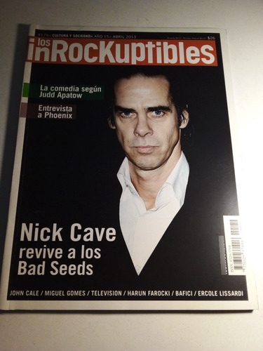 Revista Los Inrockuptibles N° 179 Nick Cave Revive A Los Bad