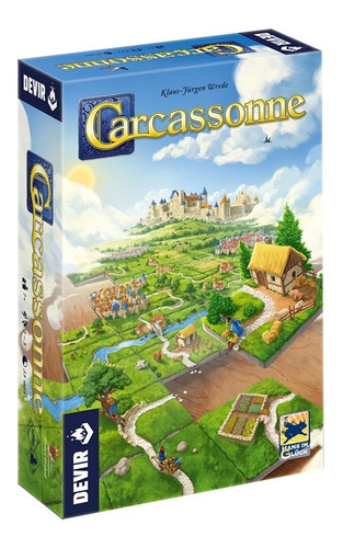 Carcassonne Básico Jogo De Tabuleiro Devir