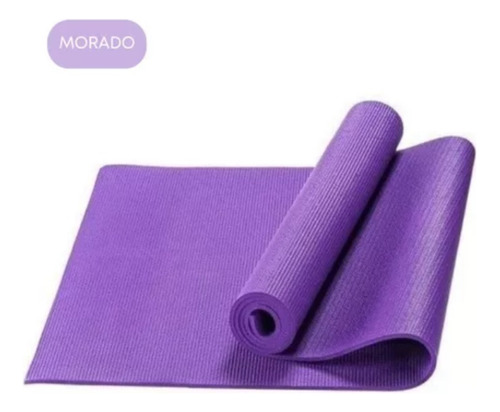 Tapete de yoga Genérica 173X61 CM color violeta