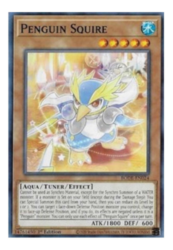 Yugioh! Penguin Squire