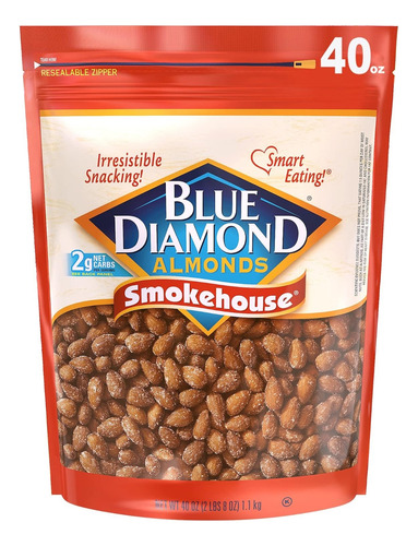 Almendras Blue Diamond Con Sabor Ahumado Smokehouse 1.1kg