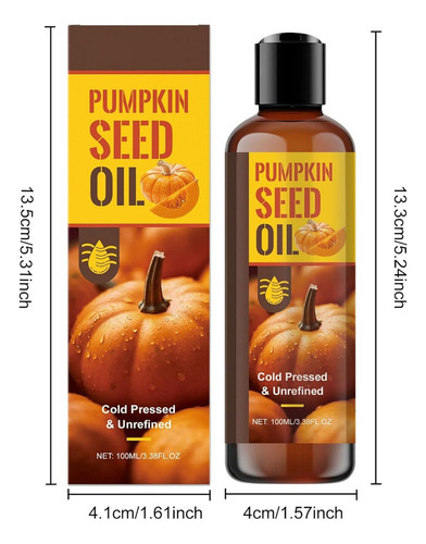 Nuevo Aceite De Semilla De Calabaza Para El Crecimiento Del