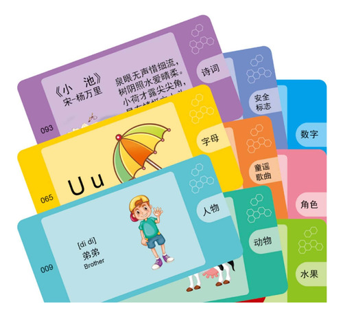 Tarjetas Flash Parlantes, Tarjetas De Aprendizaje, Juguetes
