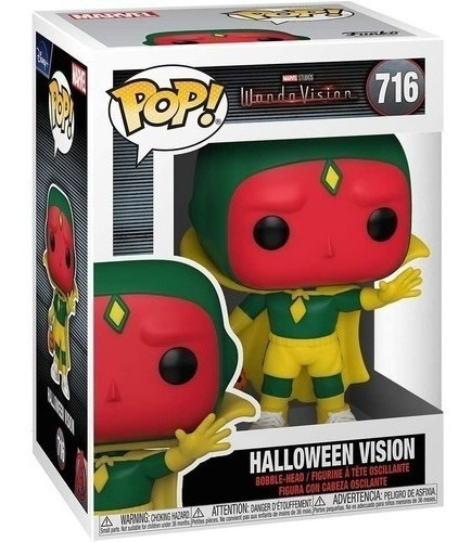 Funko Pop Marvel Studios Wandavision- Vision (halloween)