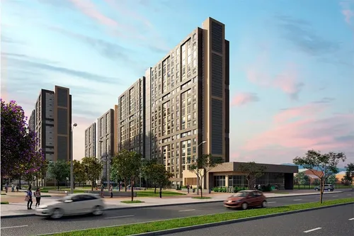 Arriendo Apartaestudio 30 M2. Park Living Mazuren Estrenar