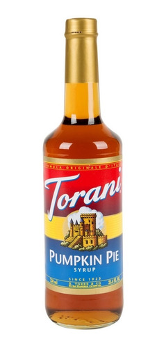 Jarabe Pumpkin Spice Original De Italia Torani Syrup 750 Ml