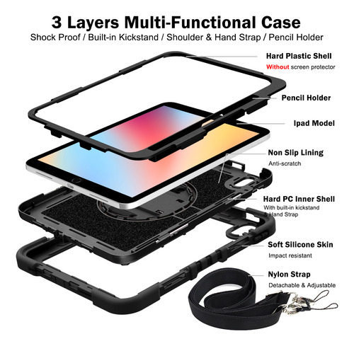 Funda Para iPad 10.2 (9ª, 8ª Y 7ª Generación) A2602