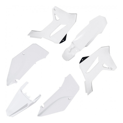 Kit Plasticos Carenagem Branco Biker Honda Tornado Xr 250