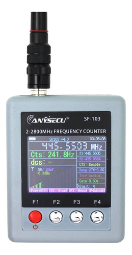 Anysecu Sf-103 A-sf103 Contador De Frecuencia Portátil 2mhz 