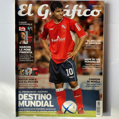 El Gráfico N° 4347 Revista Fútbol Argentino, Cb