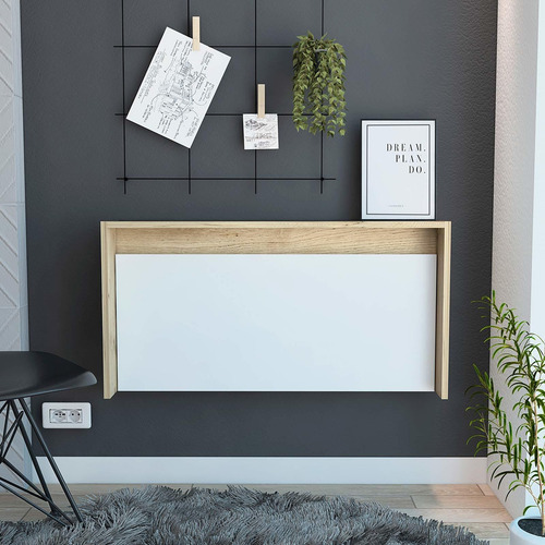 Escritorio Flotante London Color Blanco RTA Muebles EDB 6262