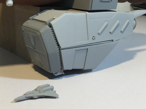 Robotech Mospeada Moscato Garfish Model 1/350
