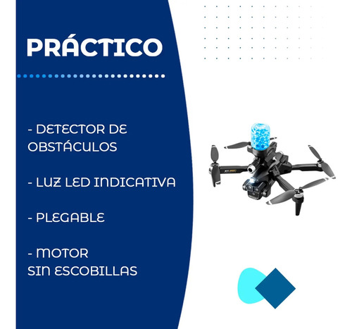 Drone Cámara 4k Disparador De Bombas Hidrogel Control Remoto