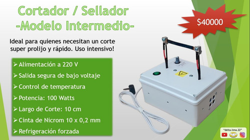 Imagen 5 de 9 de Cortador, Sellador De Etiquetas Y Cintas -- Mini --