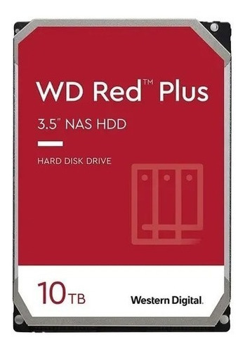 Disco Duro Interno Western Digital Red Plus 10tb  Wd101efbx