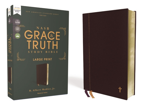 Libro Nasb, The Grace And Truth Study Bible, Large Print,...