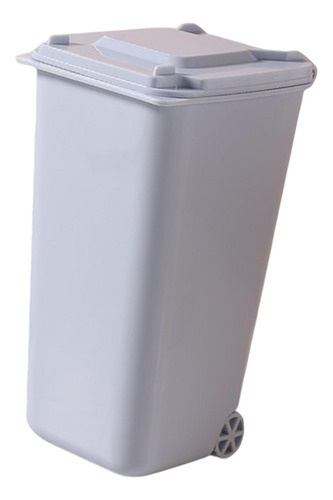 Mini Papelera Cubo De Basura Cubo De Basura Para Mesita Azul