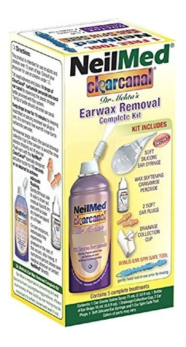 Neilmed Clearcanal Kit Completo De Eliminación De Cera