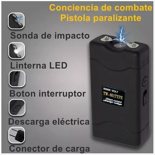 Linterna de led defensa personal taser