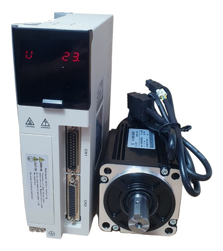 Kit Servo Motor, Com Freio 1kw, 3.5nm, Flange 80mm