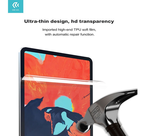 Imagen 5 de 7 de Mica Hidrogel Hd Devia 50 Pzas Para Maquina Cortadora