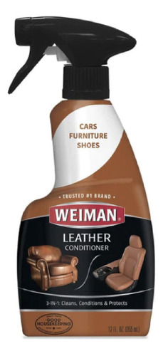 Weiman Limpiador Cleaner Para Piel Leather Importado 355ml