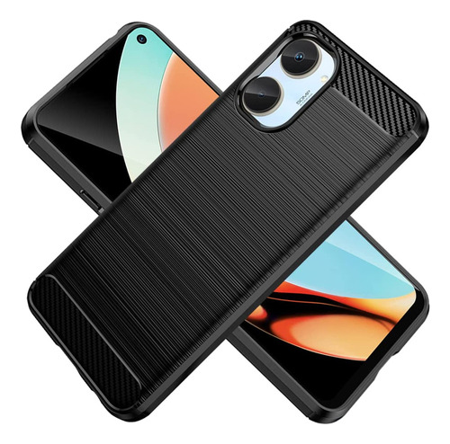 Funda De Teléfono Para Realme 10 4g Funda Rmx3630 Carbon Fia