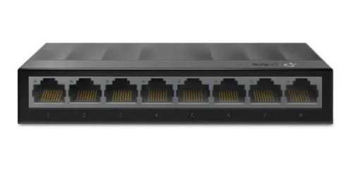Switch No Administrable 8 Ptos Tp-link Ls1008g, Negro, 3.9w