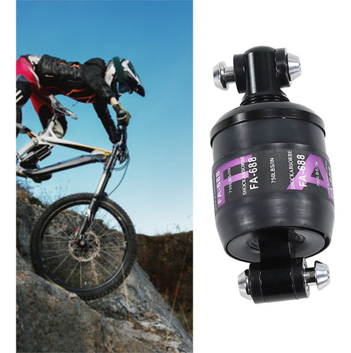(a) Amortiguador Trasero De Bicicleta De 100 Mm Y 125 Mm Par
