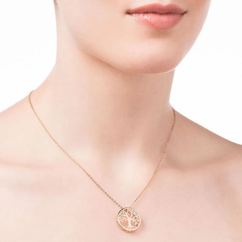 Colar Feminino Arvore Da Vida Rommanel Lindo Delicado 50cm