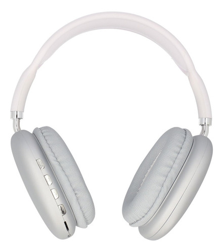 Audífono Diadema Bluetooth Manos Libres Stereo Aux /e Color Blanco