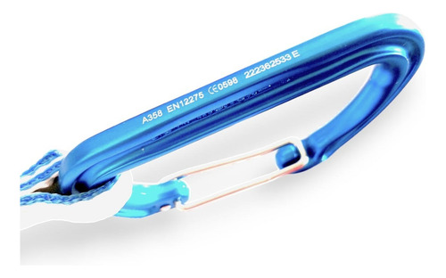 6 Anillas Spectre 12cm Dmm Cinta Express Montaña Escalada Color Azul