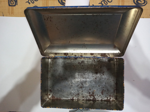 Antigua Lata Alemana Galletitas De Mantequilla - C 1950 (Usado)