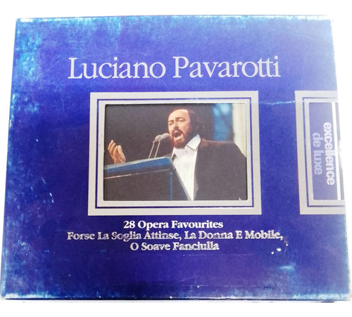 Luciano Pavarotti - 28 Opera Favourites Rare Slipcase 2 Cds