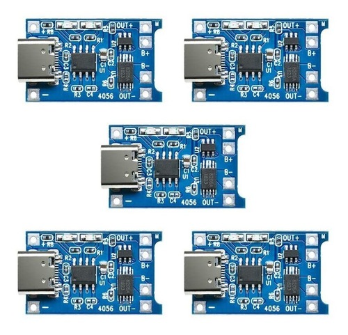 Pcs Micro Usb V A  Tp Batería De Litio Módulo De Carg...