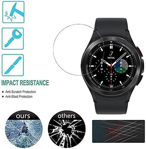 Imagen 5 de 7 de Aiselan Protector De Pantalla Para Samsung Galaxy Watch4 Cl.