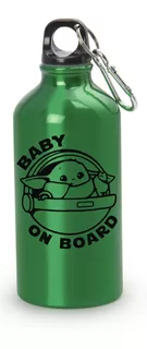 Termo Baby Yoda Star Wars Botilito Botella Aluminio